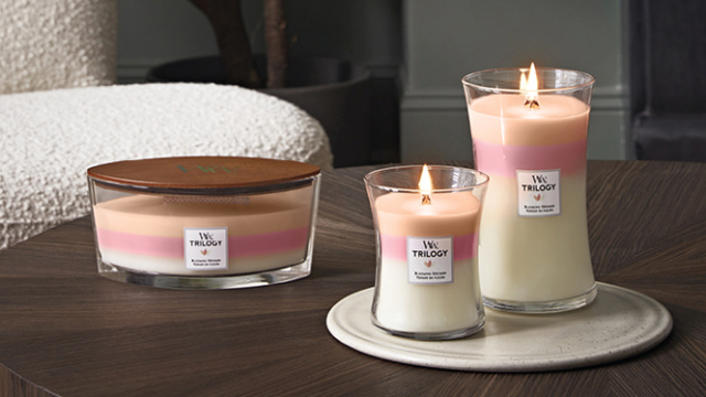 Svíčky WoodWick Trilogy