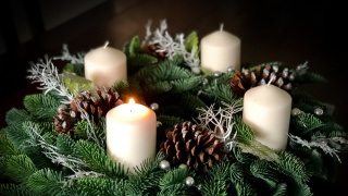 Vánoční adventní svíčky 4ks