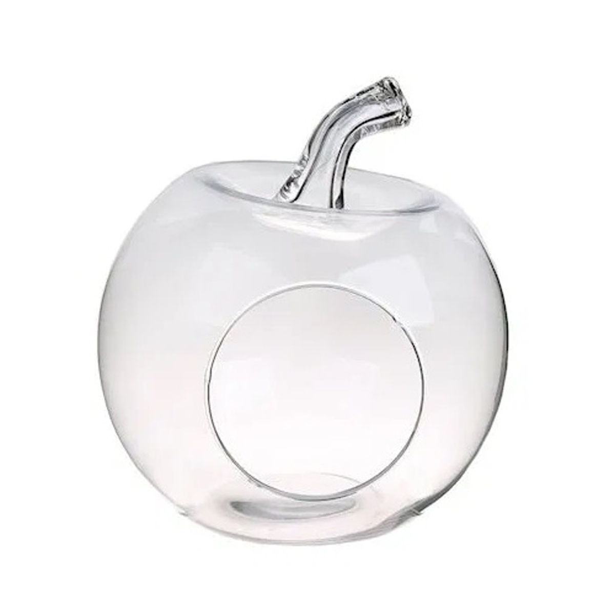 Skleněné vázy - Aerárium skleněné jablko 26cm