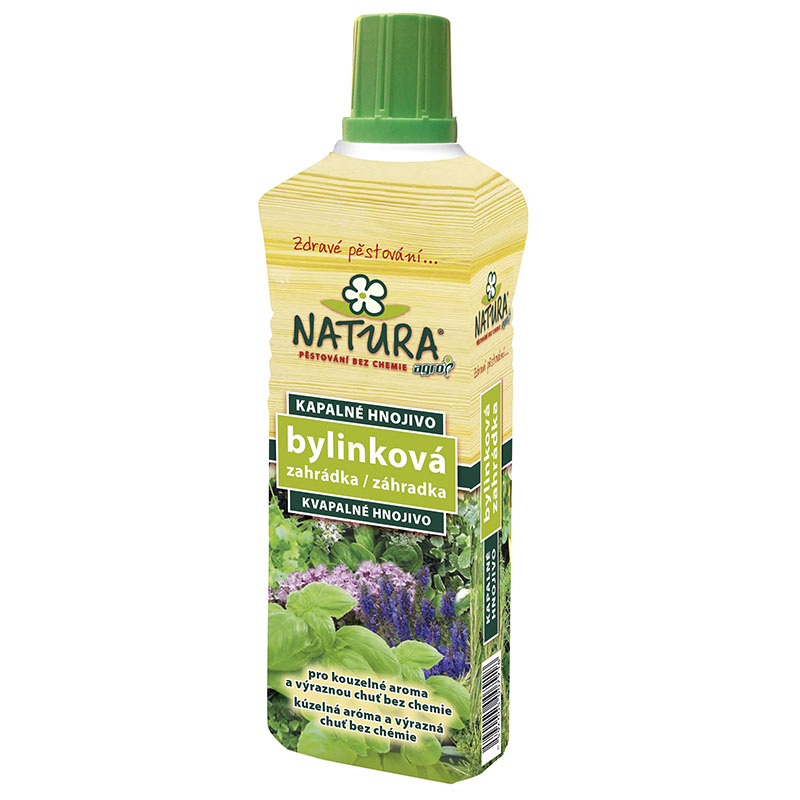 Hnojiva - Agro BIO kapalné hnojivo Bylinková zahrádka NATURA 0,5l