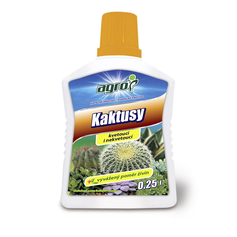 Hnojiva - Agro Hnojivo kapalné kaktusy 0,25l