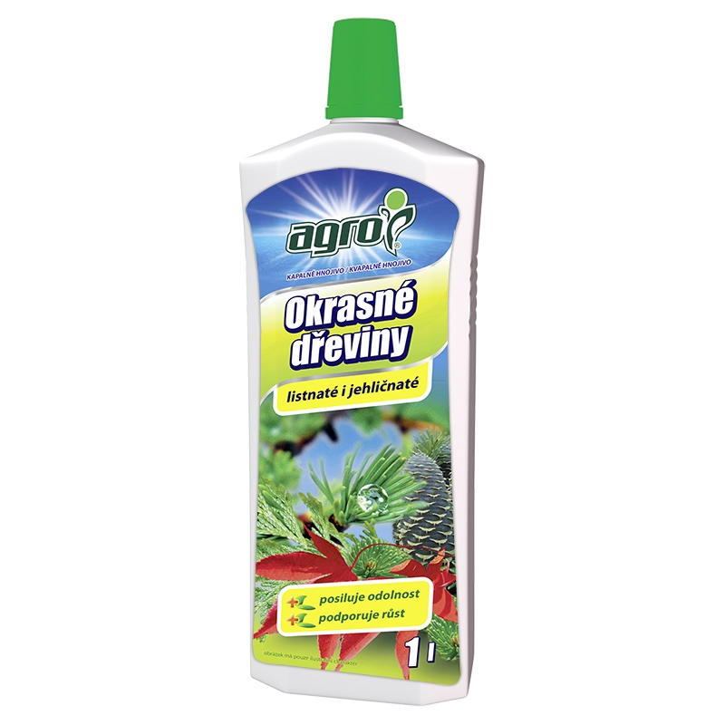 Hnojiva - Agro Hnojivo kapalné okrasné dřeviny 1l