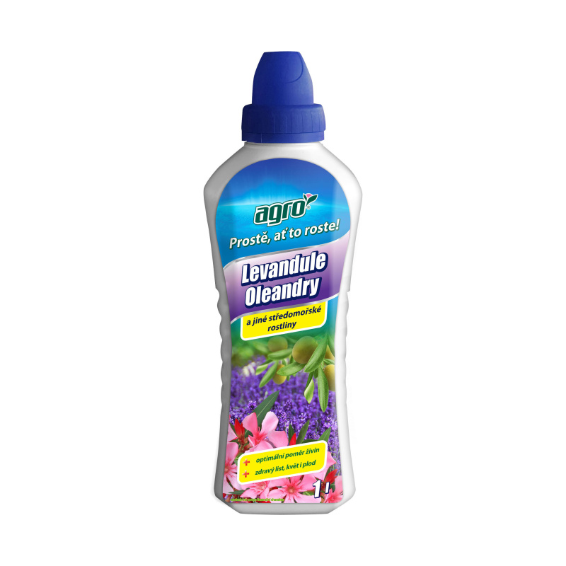 Kapalná hnojiva - Agro Hnojivo kapalné pro levandule a oleandry 1l