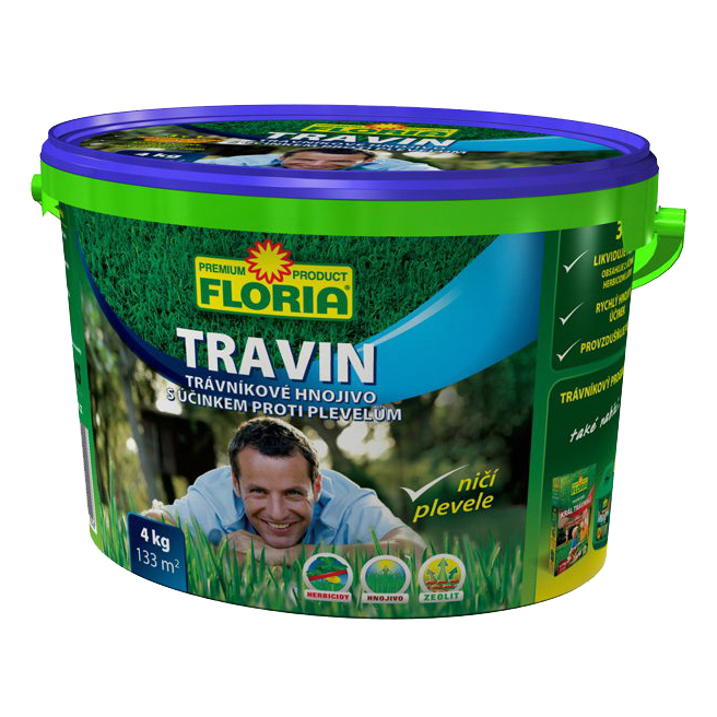 Hnojiva - AGRO hnojivo KT Travin 4 kg