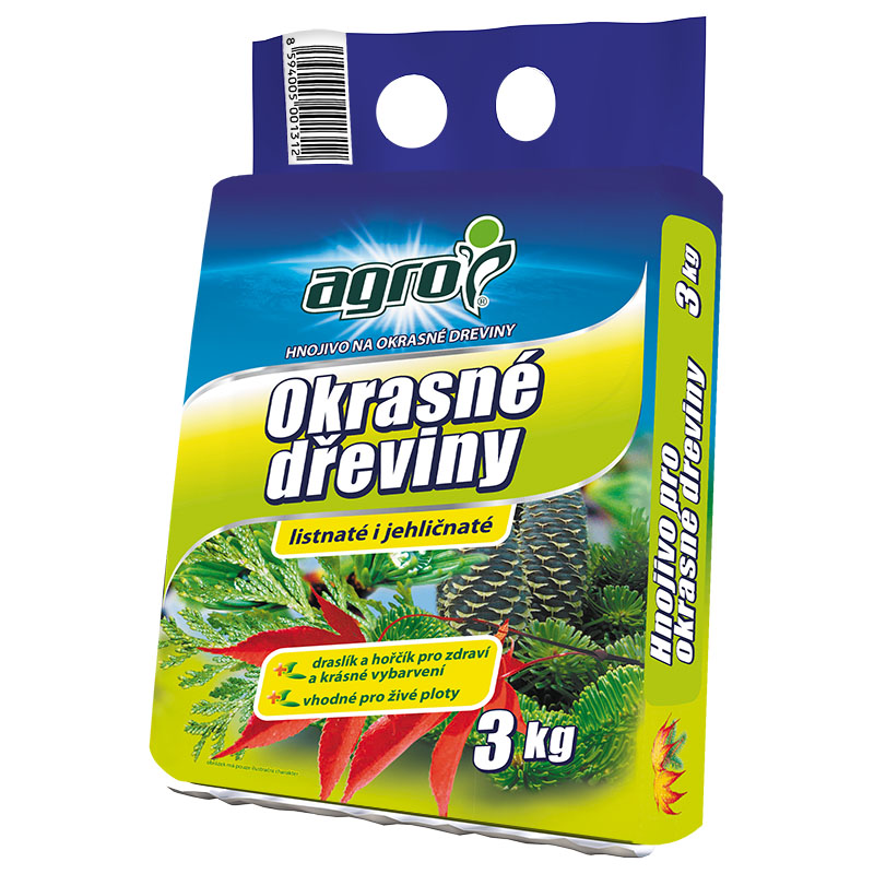 Hnojiva - Agro Hnojivo pro okrasné dřeviny 3 kg
