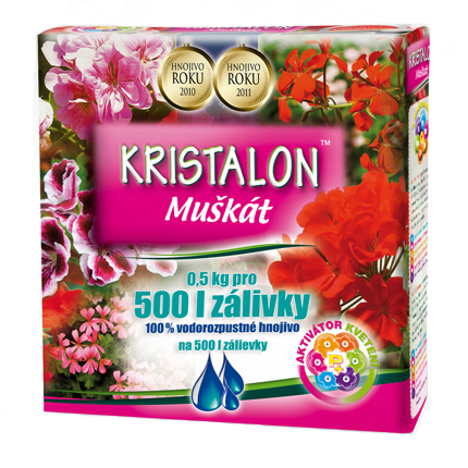 Hnojiva - Agro Kristalon muškát 0,5 kg