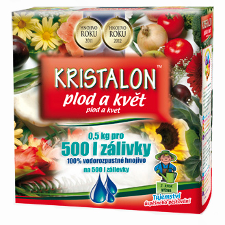 Hnojiva - Agro Kristalon plod a květ 0,5 kg