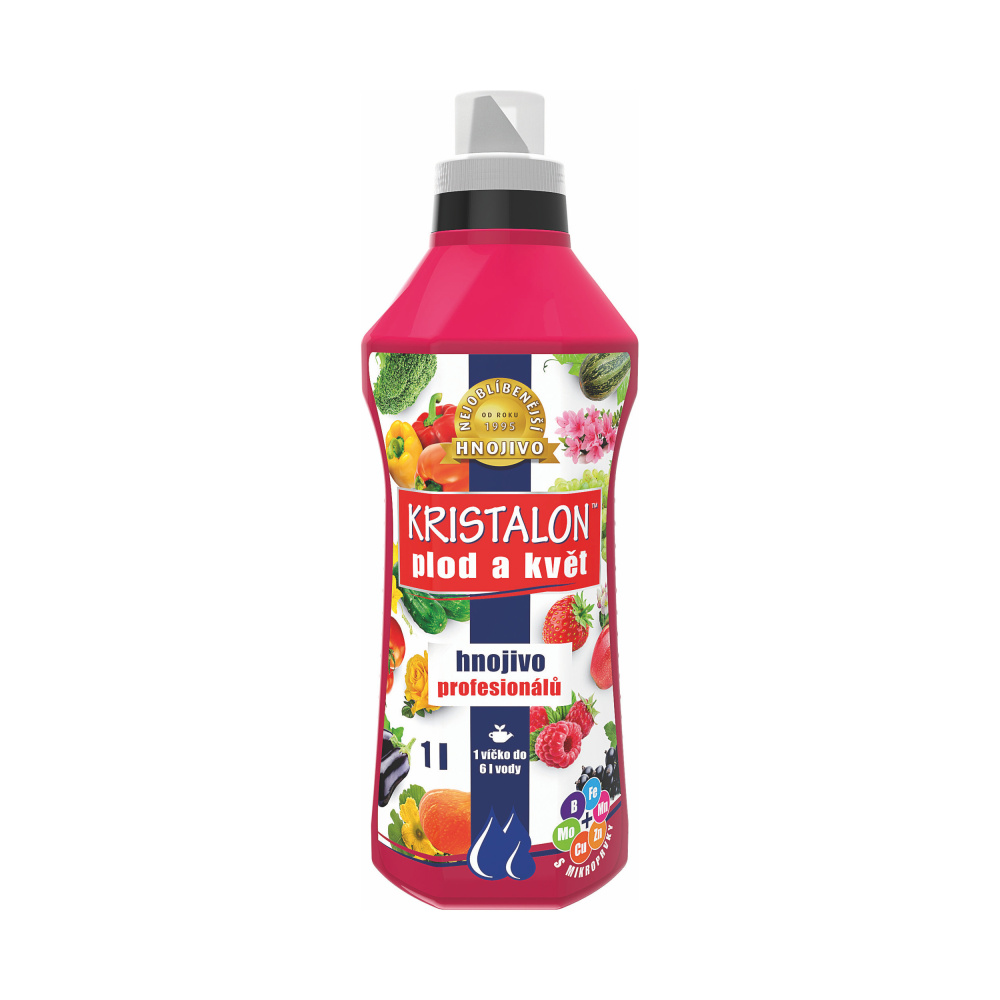 Kapalná hnojiva - Agro Kristalon plod a květ 1l