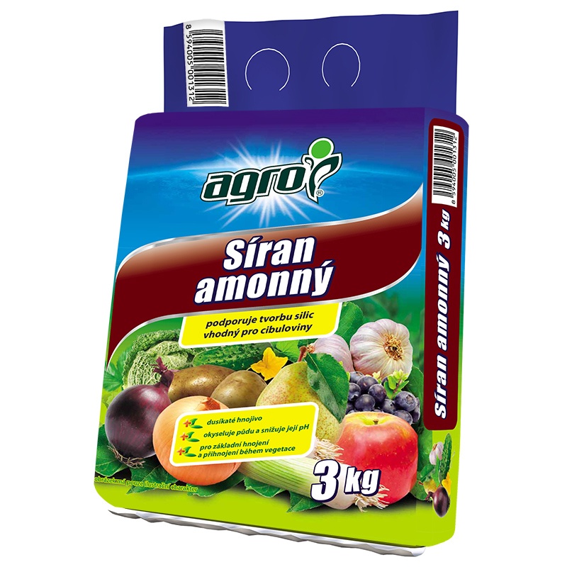 Hnojiva - Agro Síran amonný 3kg