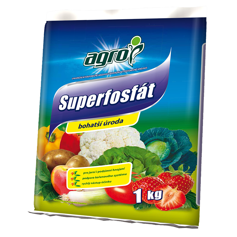Hnojiva - Agro Superfosfát 1kg