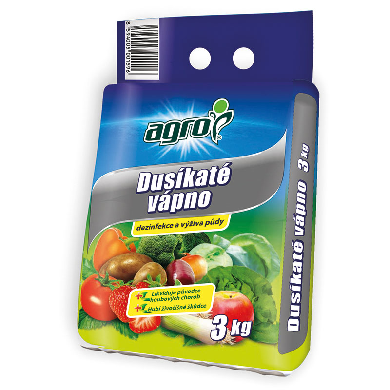 Hnojiva - Agro vápno dusíkaté 3 kg
