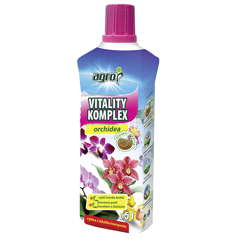 Hnojiva - Agro Vitality komplex ORCHIDEA 0,5 l