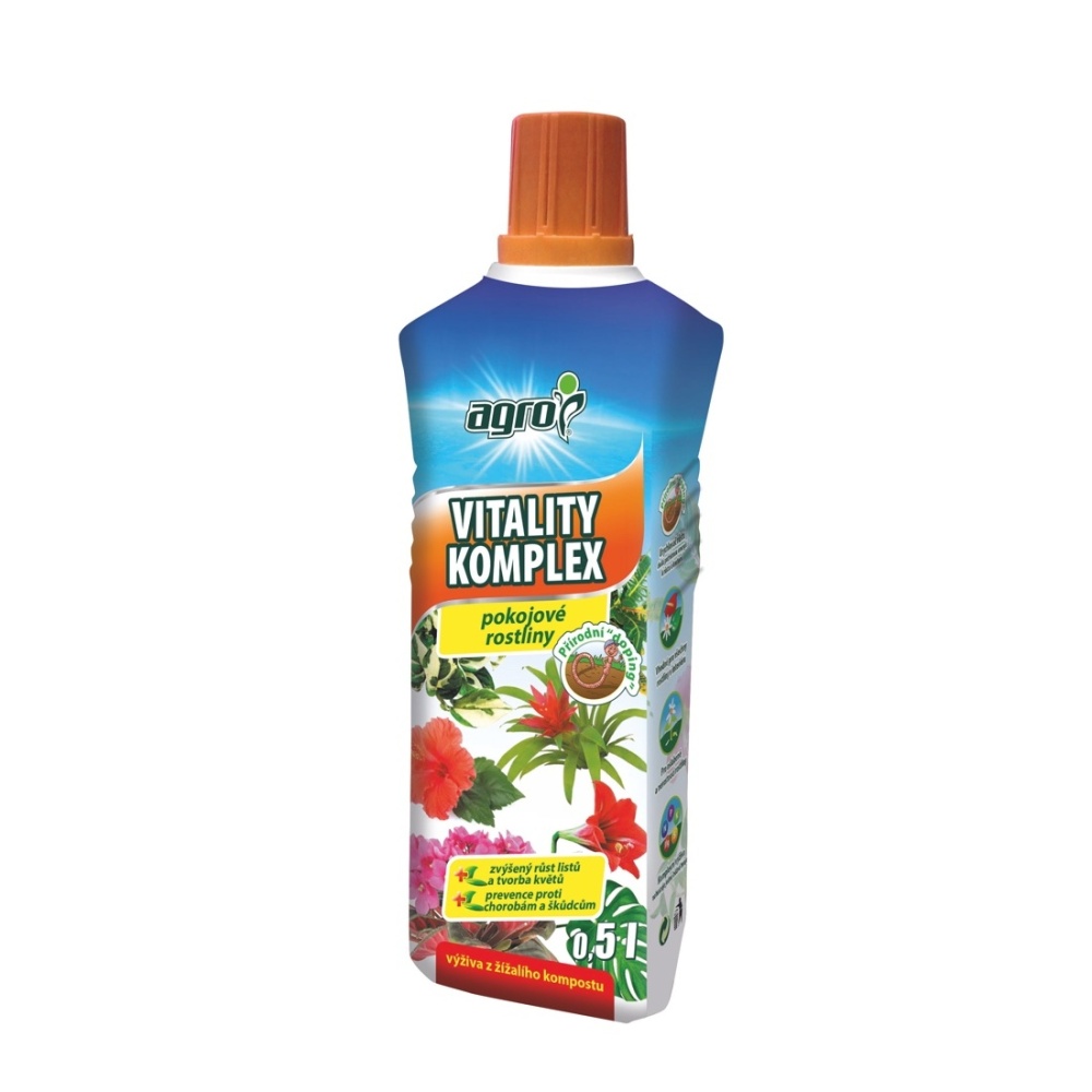 Hnojiva - Agro Vitality Komplex pokojové rostliny 0,5l