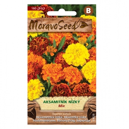 Osivo letniček - Aksamitník nízký směs (MS)