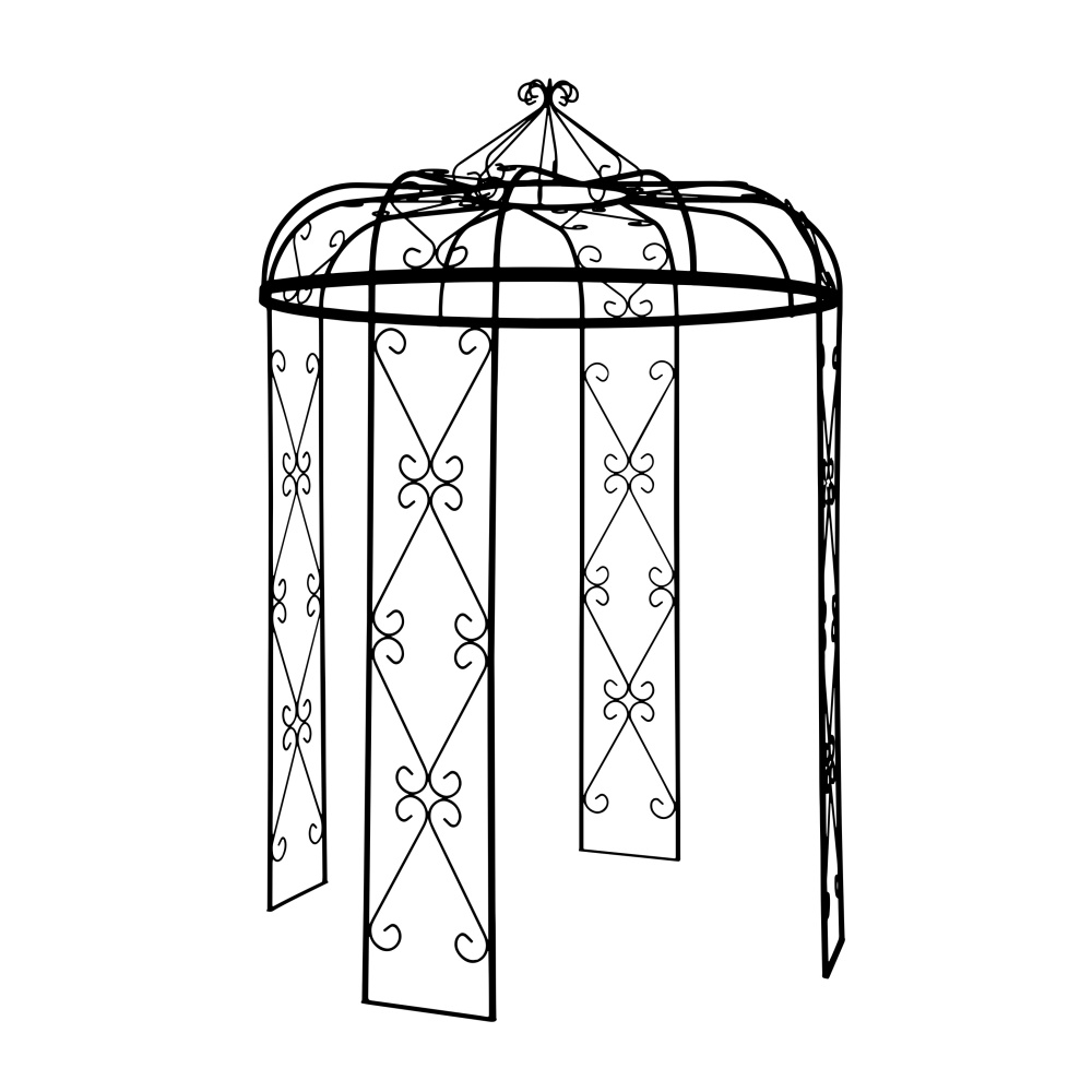 Altány - Altán kruhový TORNE 4 nohy kovový 300cm