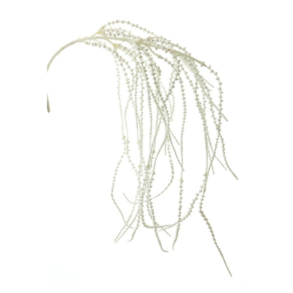 Amaranthus převislý umělý bílý 81cm