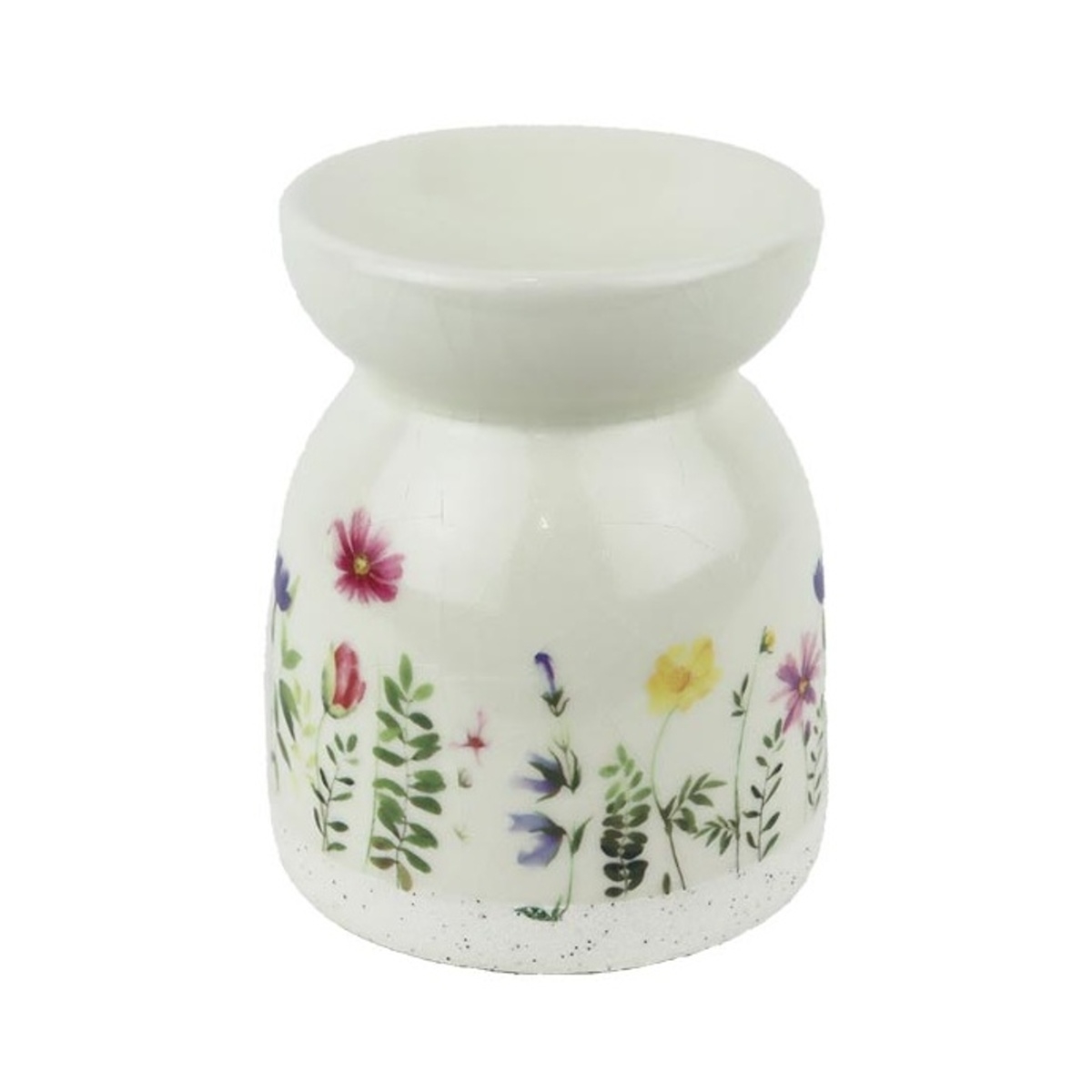 Aromalampy a vonné vosky - Aromalampa dolomitická s květy 11cm