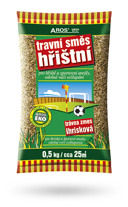 Travní osivo - AROS travní směs hřištní EKO 0,5kg
