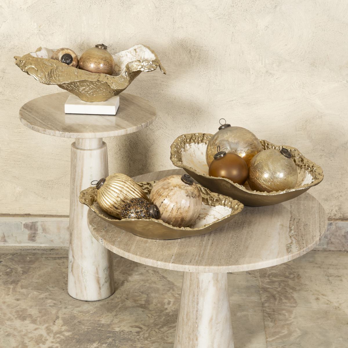 Atypická hliníková miska JELINA na podstavci 16,5x43cm-0