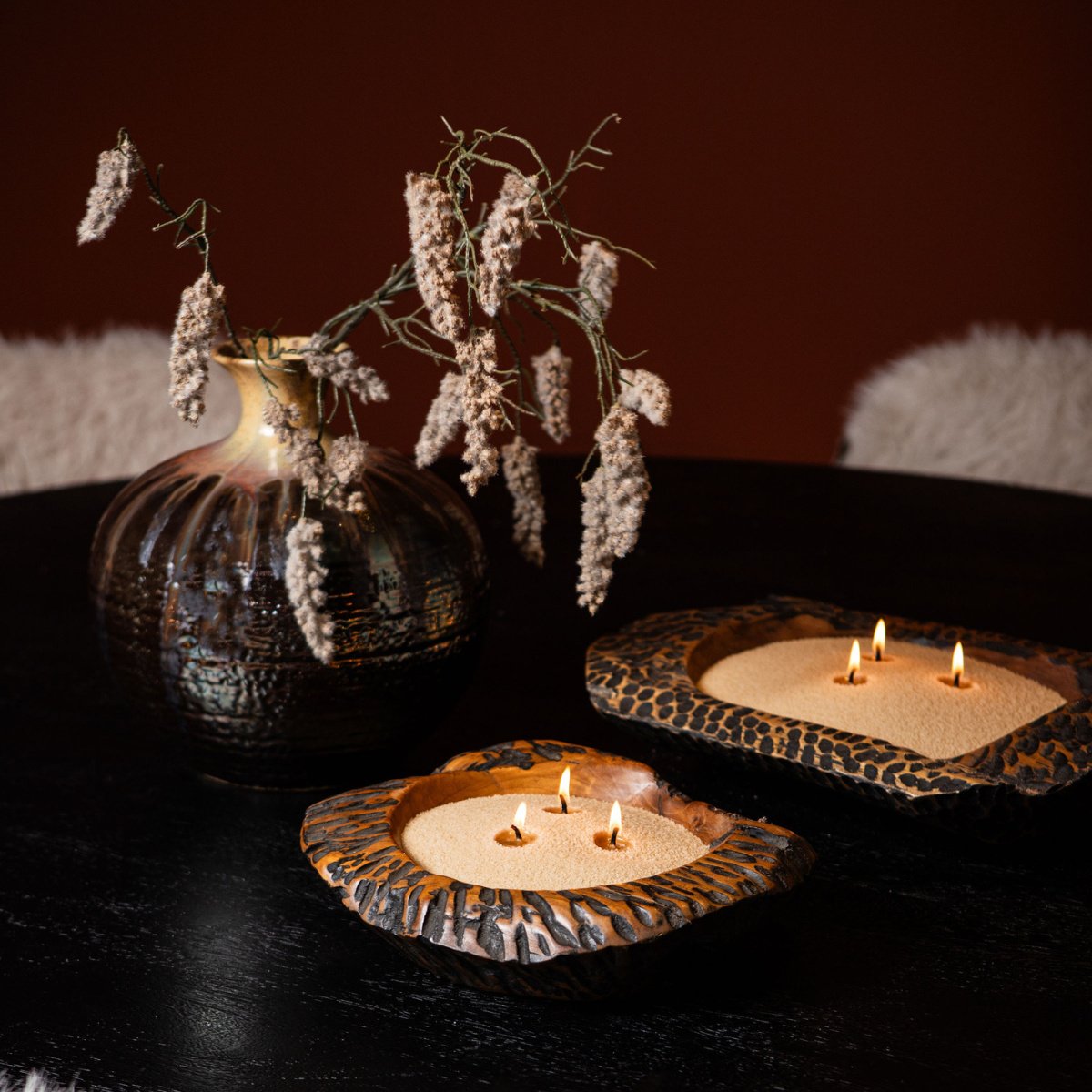 Atypická teaková miska 30cm-0