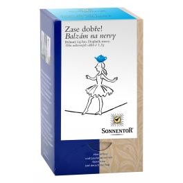 Nápoje - Balzám na nervy- bylinný čaj Zase dobře BIO porcovaný 27g Sonnentor