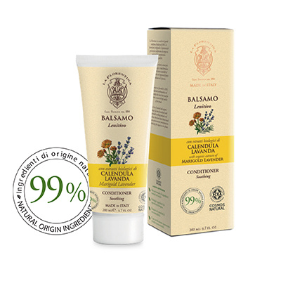 Šampony a balzámy - Balzám na vlasy La Florentina Calendula Lavanda 200ml