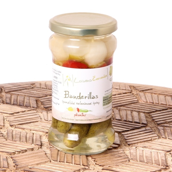 Zeleninové pochoutky - Banderillas - zeleninové špízy 145g