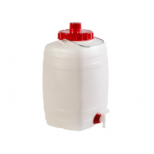 Zálivka a hadice - Barel na vodu DEMETRA s kohoutkem plast 15l