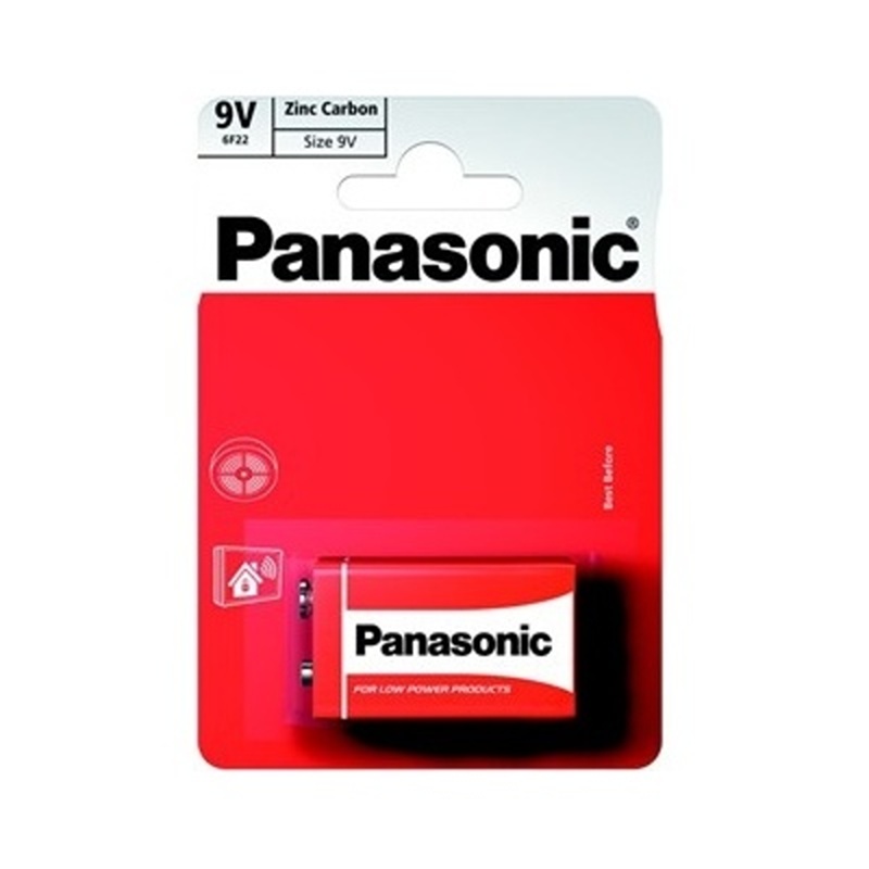 Hobby dílna - Baterie Panasonic 9V Red Zinc-blistr