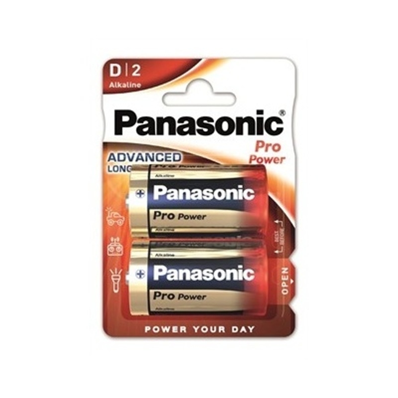 Hobby dílna - Baterie Panasonic D ProPower Gold 1,5V 2ks