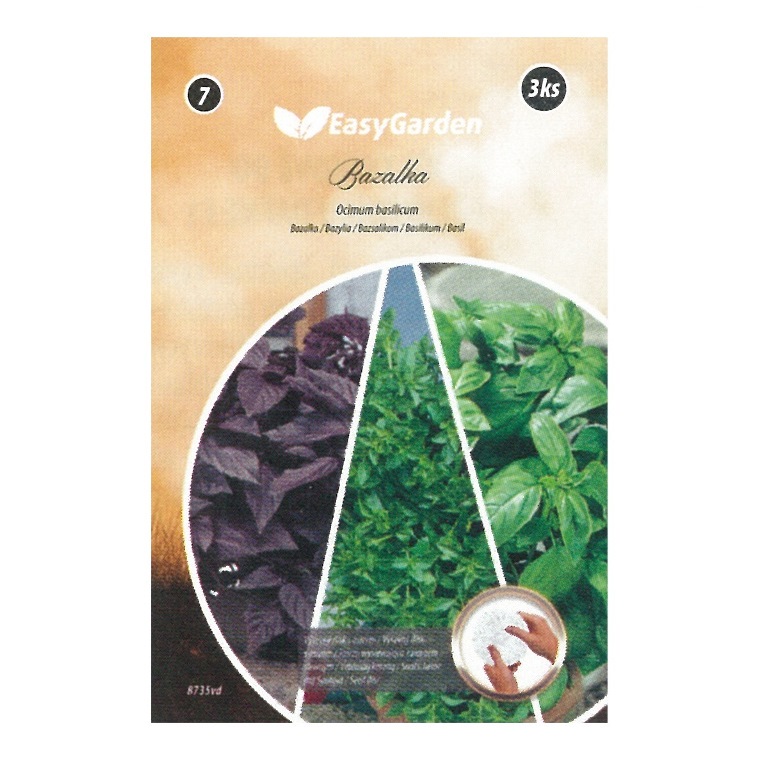 Výsevní pásky - Bazalka výsevní disk