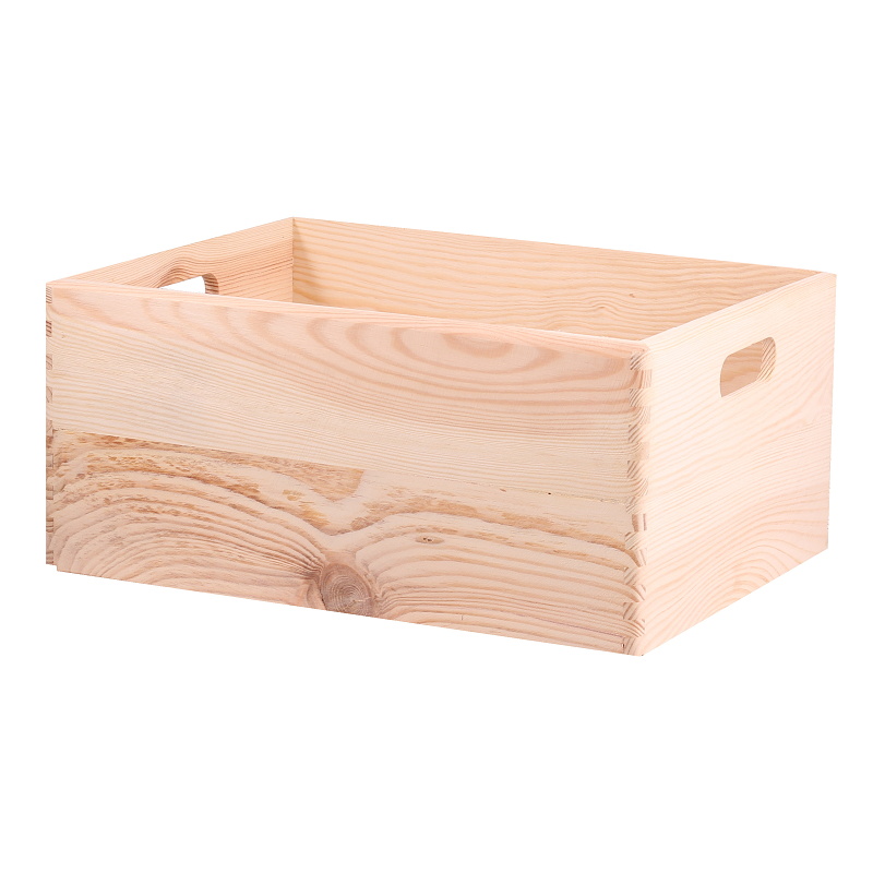 Přepravky a boxy - Bedna dřevená KYNAST se 2 uchy 40x30x19cm