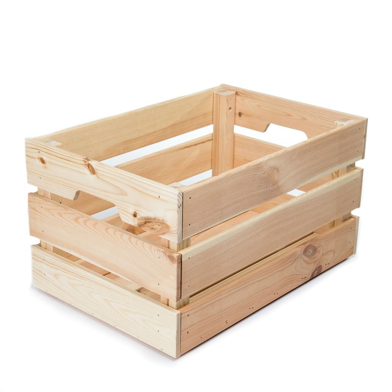 Zahrada - Bedna dřevěná velká 46x31cm