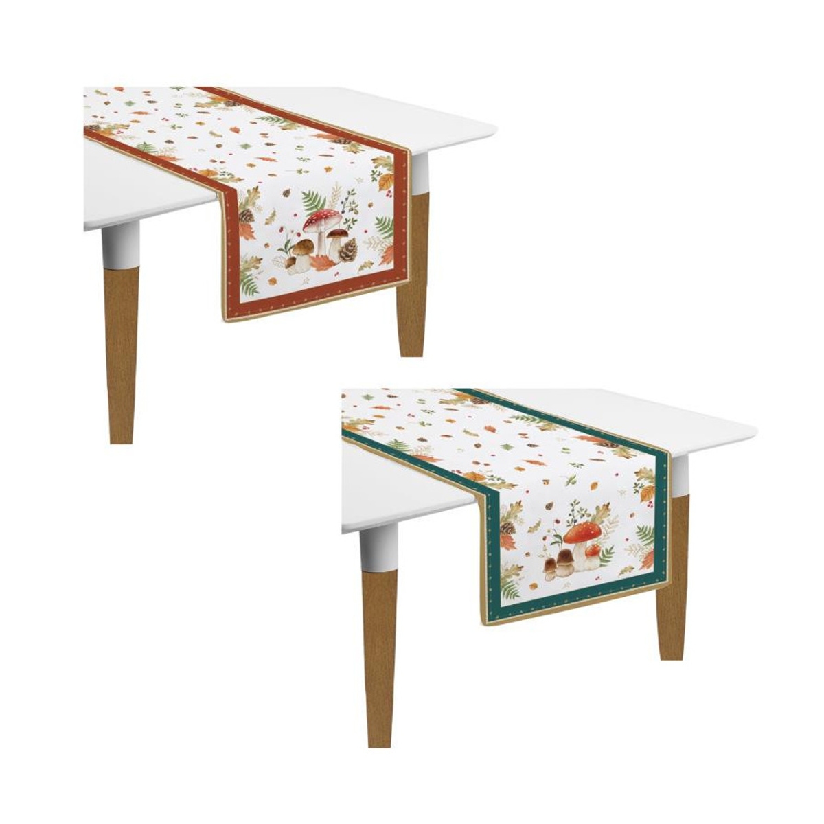 Textilní doplňky - Běhoun bavlněný AUTUMN BREEZE 2ks