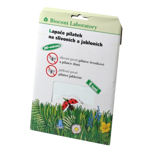 Zahradní chemie - Bílé lepové desky švestky a jabloně 5ks