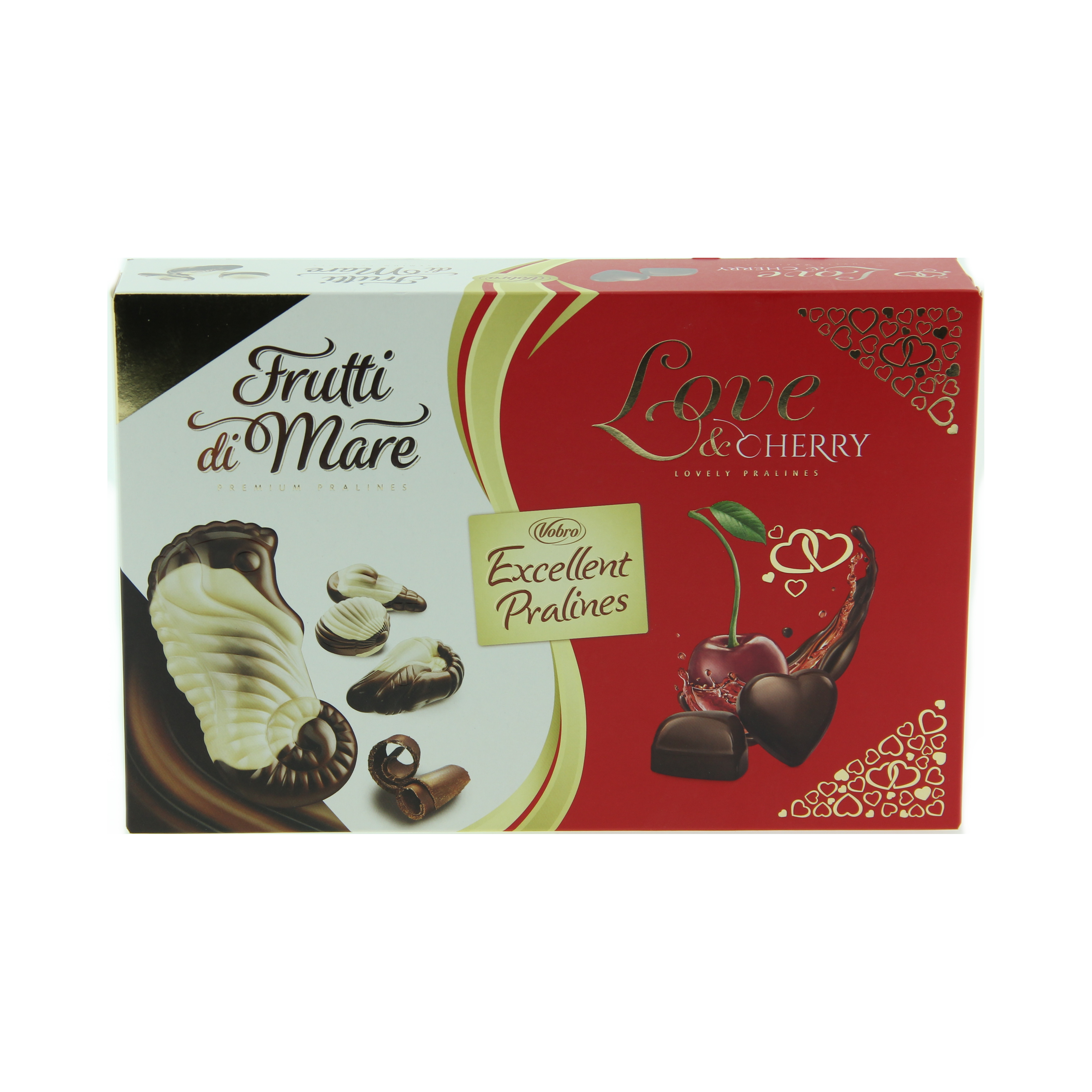 Čokoládové pochoutky - Bonboniera Love& Cherry a Frutti di Mare 290g