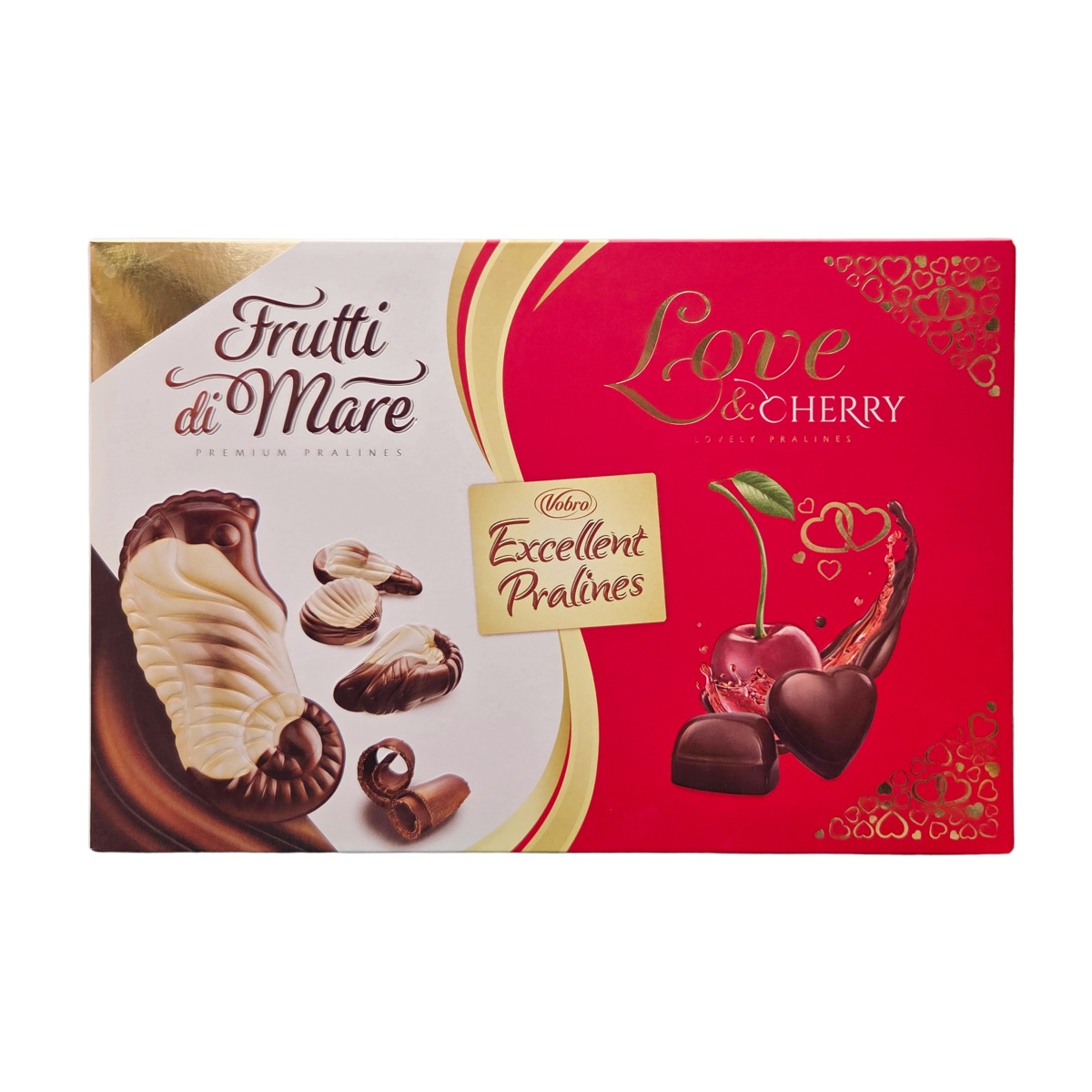 Čokoládové pochoutky - Bonboniera Love& Cherry a Frutti di Mare 290g