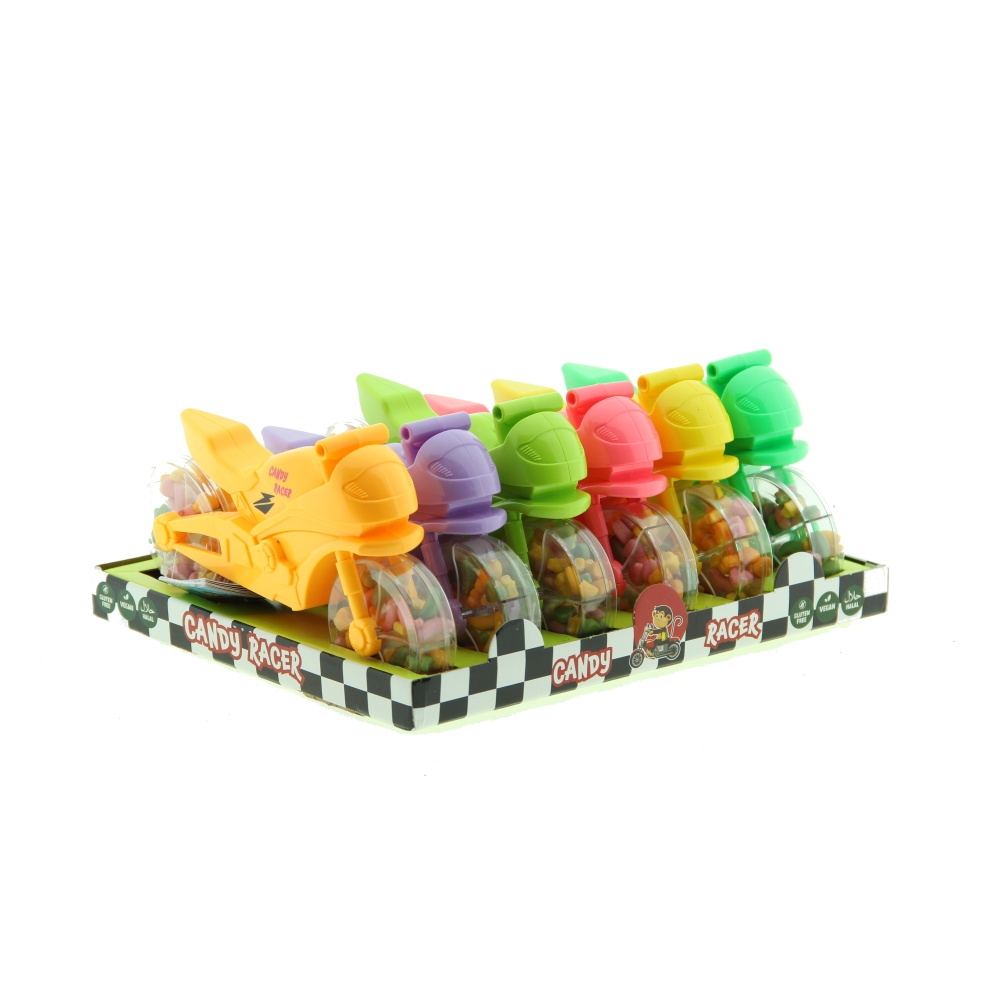 Bonbony v zásobníku motocyklu mix 55g-0