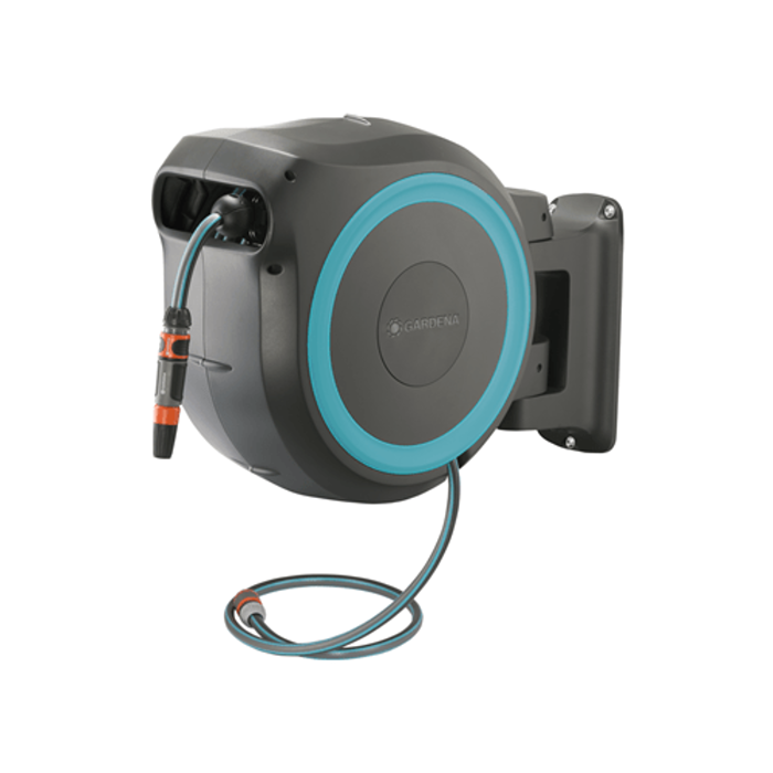 Držáky a vozíky na hadice - Box na hadici nástěnný roll-up XL