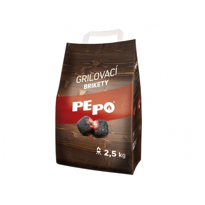 Grilování - Brikety grilovací PePo 2,5kg