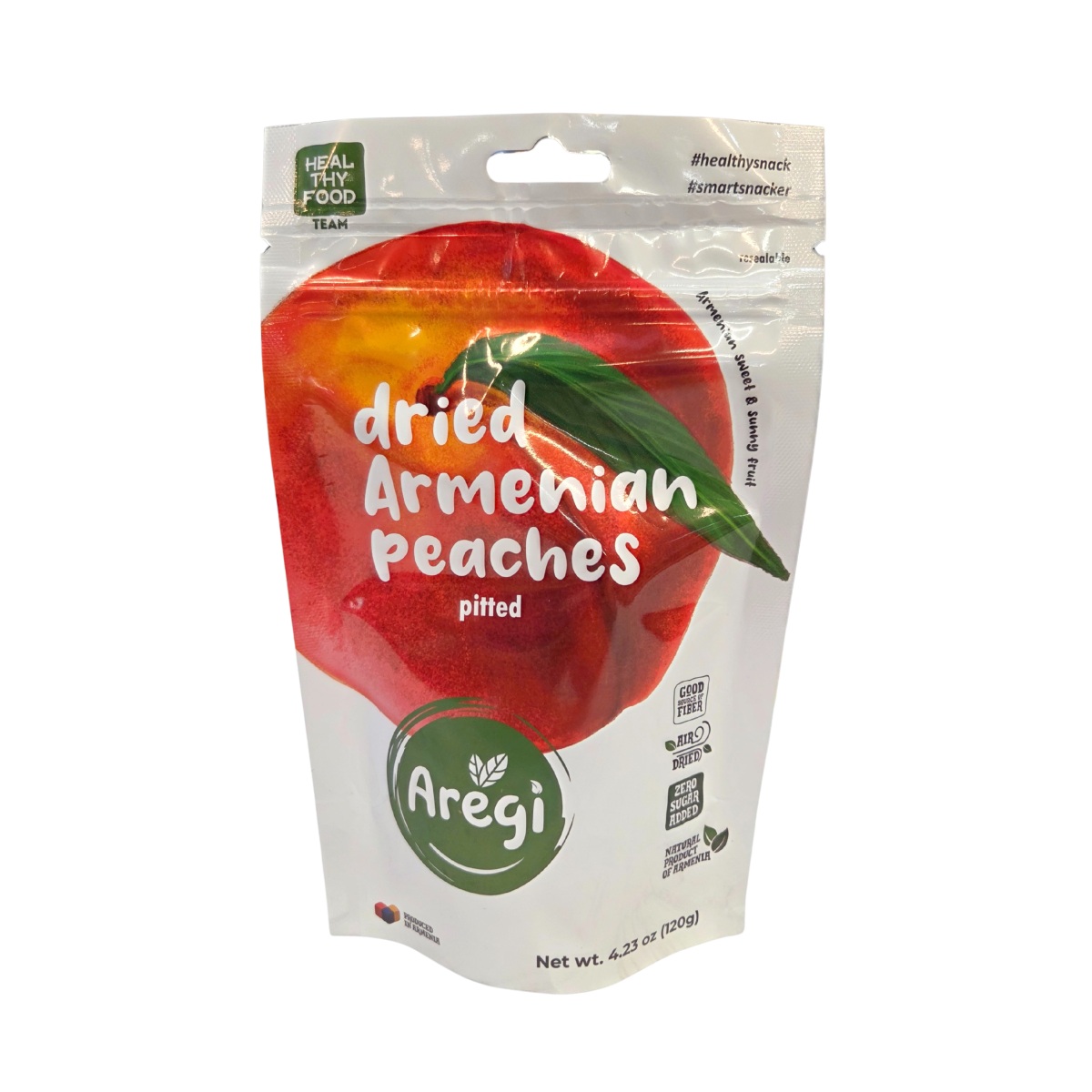 Sušené ovoce a plody - Broskve sušené AREGI 120g