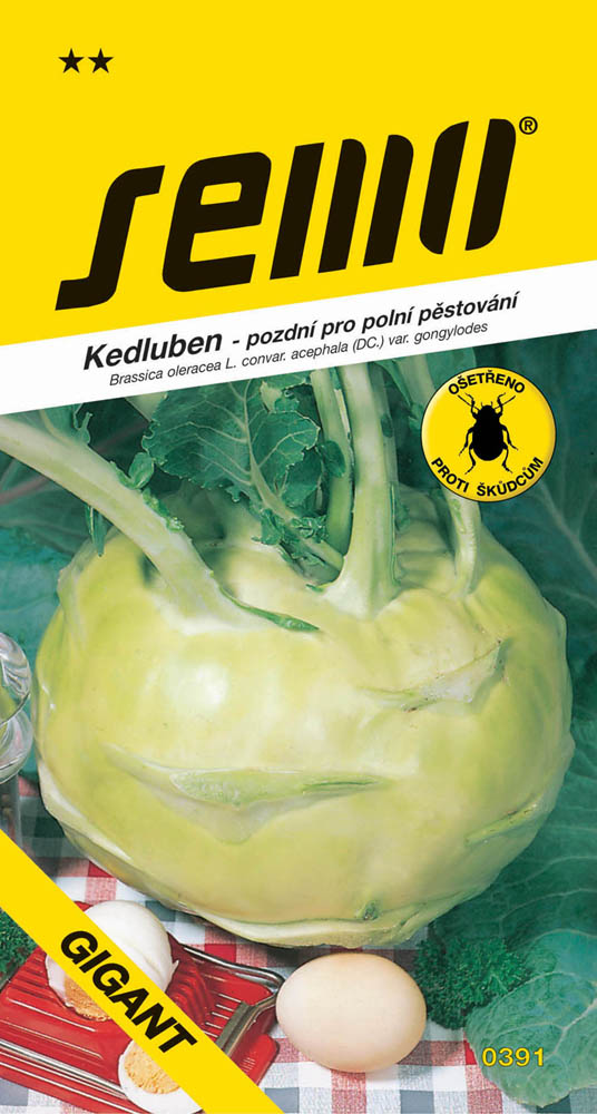 Osivo zeleniny - Brukev bílá Gigant pozdní polní