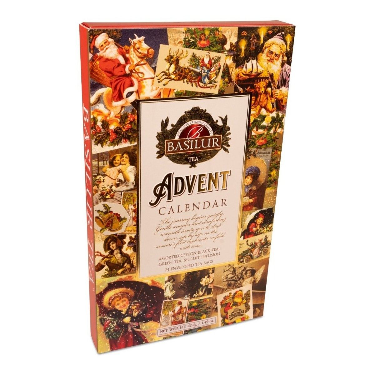 Nápoje - Čaj BASILUR Adventní kalendář Large 24ks