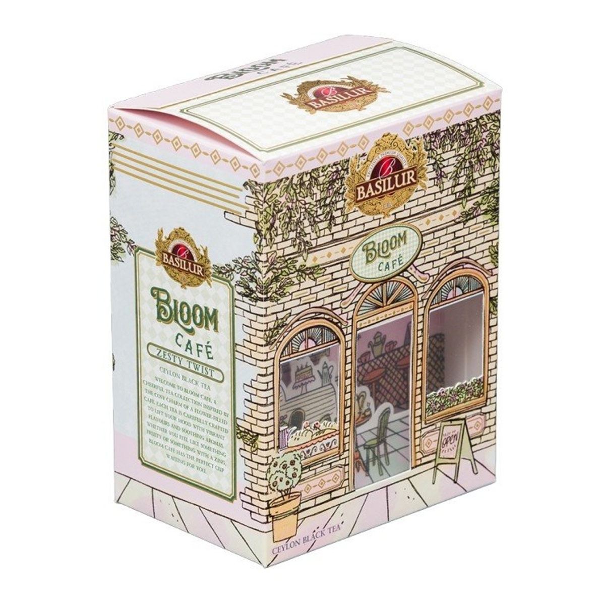 Nápoje - Čaj BASILUR Bloom Café Zesty Twist 75g