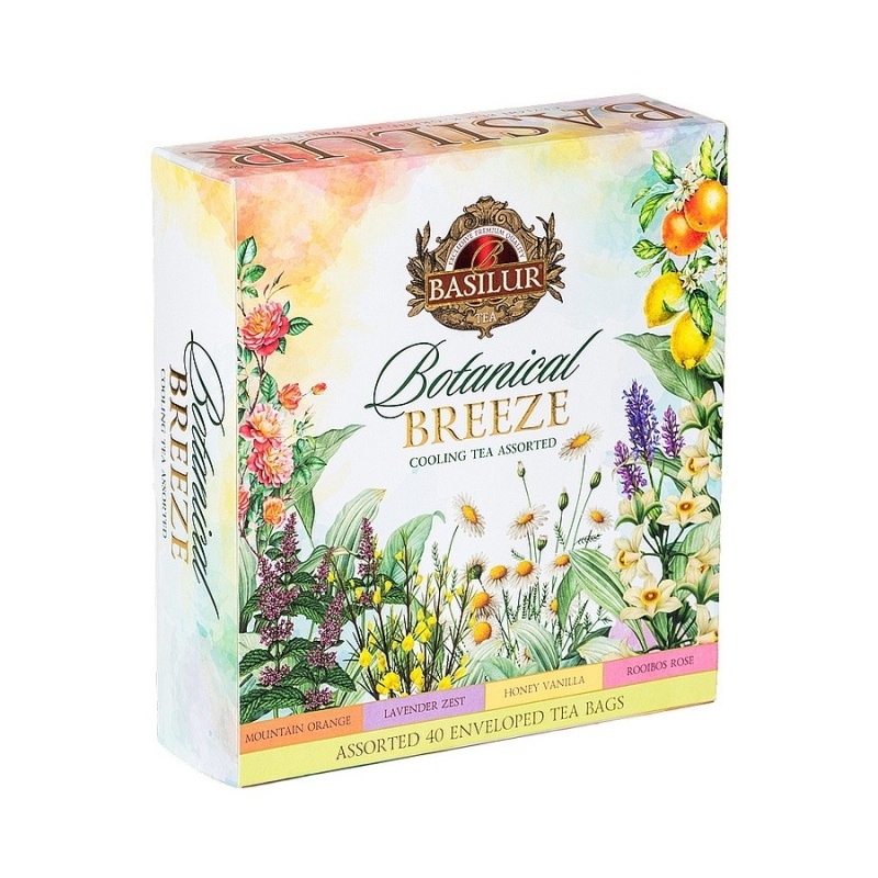 Nápoje - Čaj BASILUR Botanical Breeze Cooling Assorted 40ks