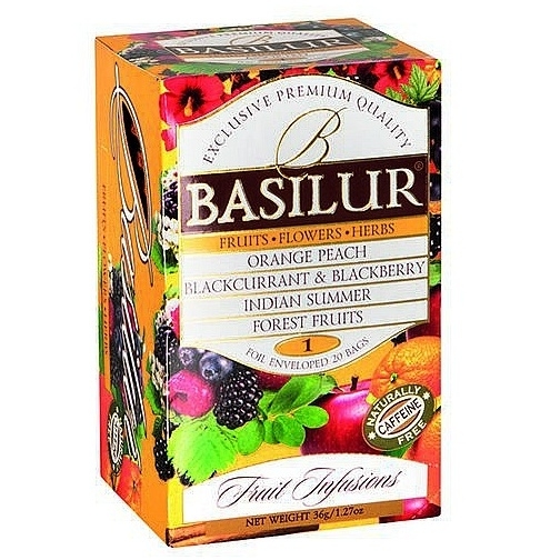 Nápoje - Čaj Basilur Fruit Infusions Vol. l 20x1,8g