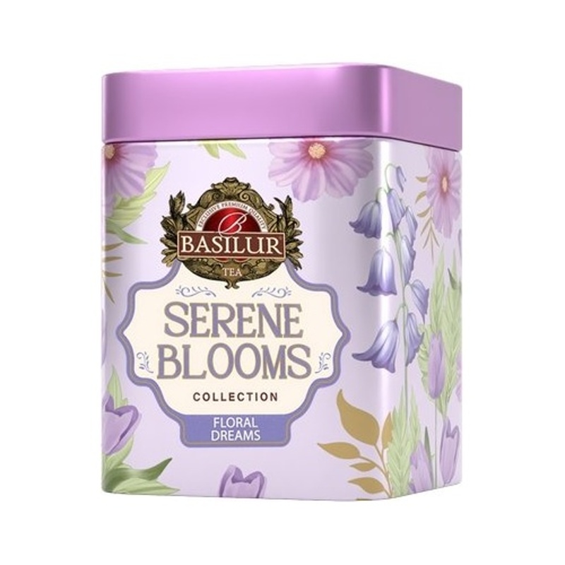 Nápoje - Čaj BASILUR Serene Blooms Floral Dreams v dóze 75g