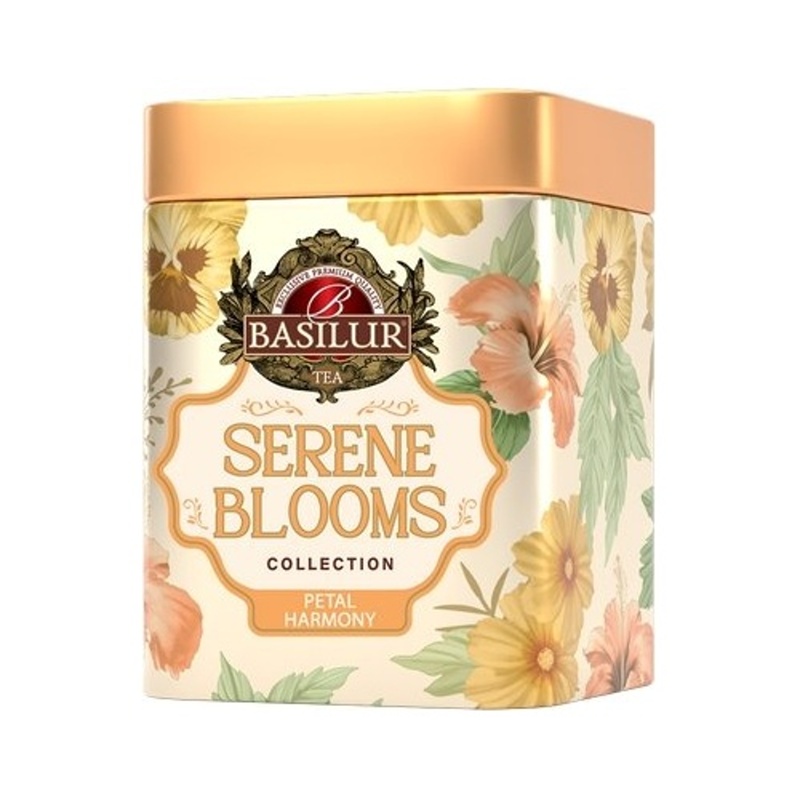 Nápoje - Čaj BASILUR Serene Blooms Petal Harmony v dóze 75g
