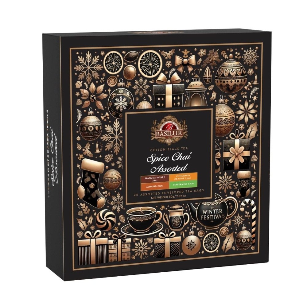 Nápoje - Čaj BASILUR Spice Chai Assorted 40ks