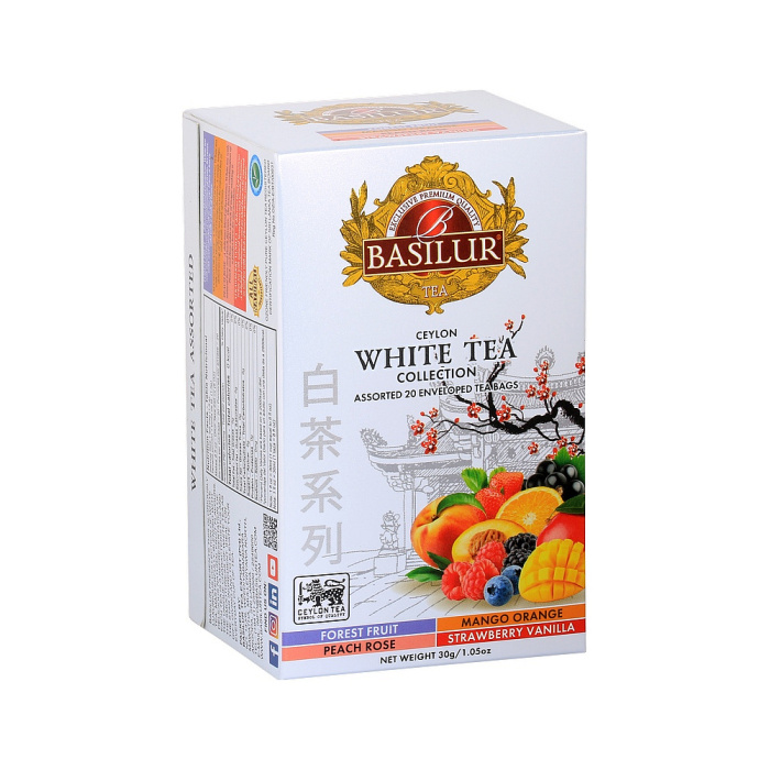 Nápoje - Čaj Basilur White Tea Assorted 20x1,5g
